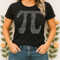 Get Pi Math Geek Womens T-Shirt