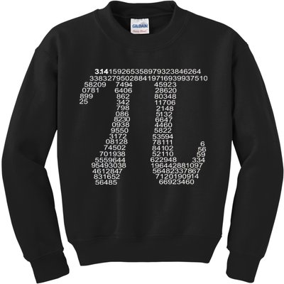 Get Pi Math Geek Kids Sweatshirt