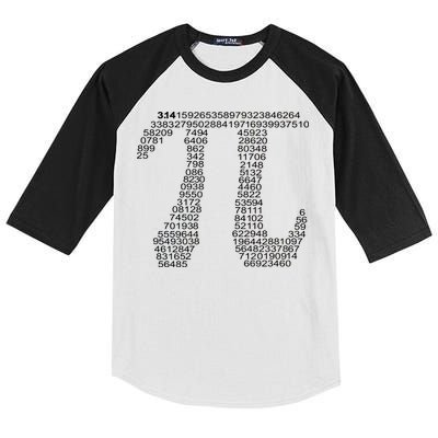 Get Pi Math Geek Kids Colorblock Raglan Jersey