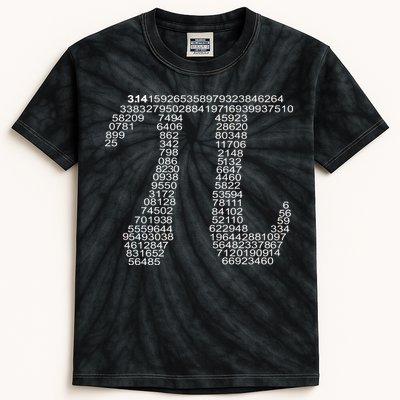 Get Pi Math Geek Kids Tie-Dye T-Shirt