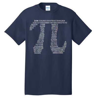 Get Pi Math Geek Tall T-Shirt