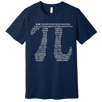 Get Pi Math Geek Premium T-Shirt