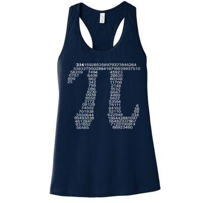 Get Pi Math Geek Women's Racerback Tank