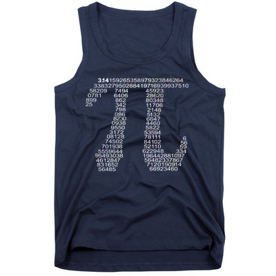 Get Pi Math Geek Tank Top