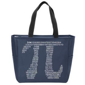 Get Pi Math Geek Zip Tote Bag