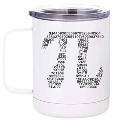 Get Pi Math Geek 12 oz Stainless Steel Tumbler Cup