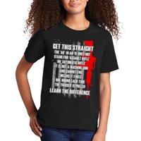 Get This Straight AR-15 US Flag Kids T-Shirt