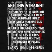 Get This Straight Learn the Difference AR-15 Ladies PosiCharge Tri-Blend Wicking Tank