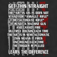 Get This Straight Learn the Difference AR-15 Beanie