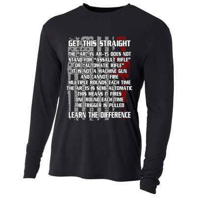 Get This Straight Learn the Difference AR-15 Cooling Performance Long Sleeve Crew