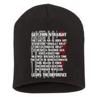 Get This Straight Learn the Difference AR-15 Short Acrylic Beanie