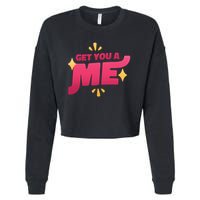 Get You A Me Cropped Pullover Crew