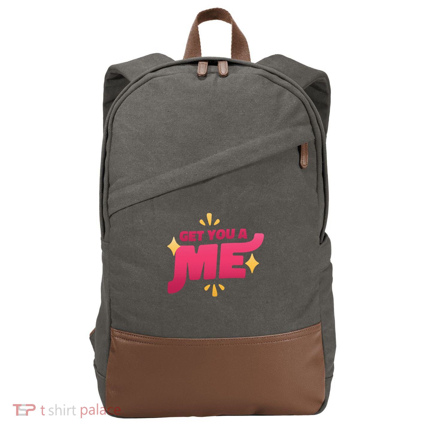 Get You A Me Cotton Canvas Backpack