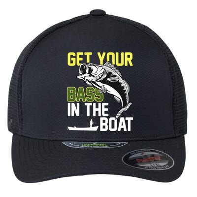 Get Your Bass In The Boat Flexfit Unipanel Trucker Cap