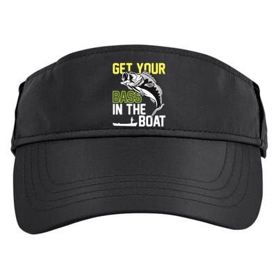 Get Your Bass In The Boat Adult Drive Performance Visor