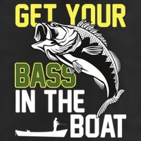 Get Your Bass In The Boat Adult Drive Performance Visor