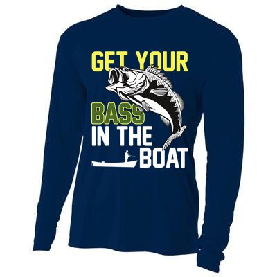 Get Your Bass In The Boat Cooling Performance Long Sleeve Crew