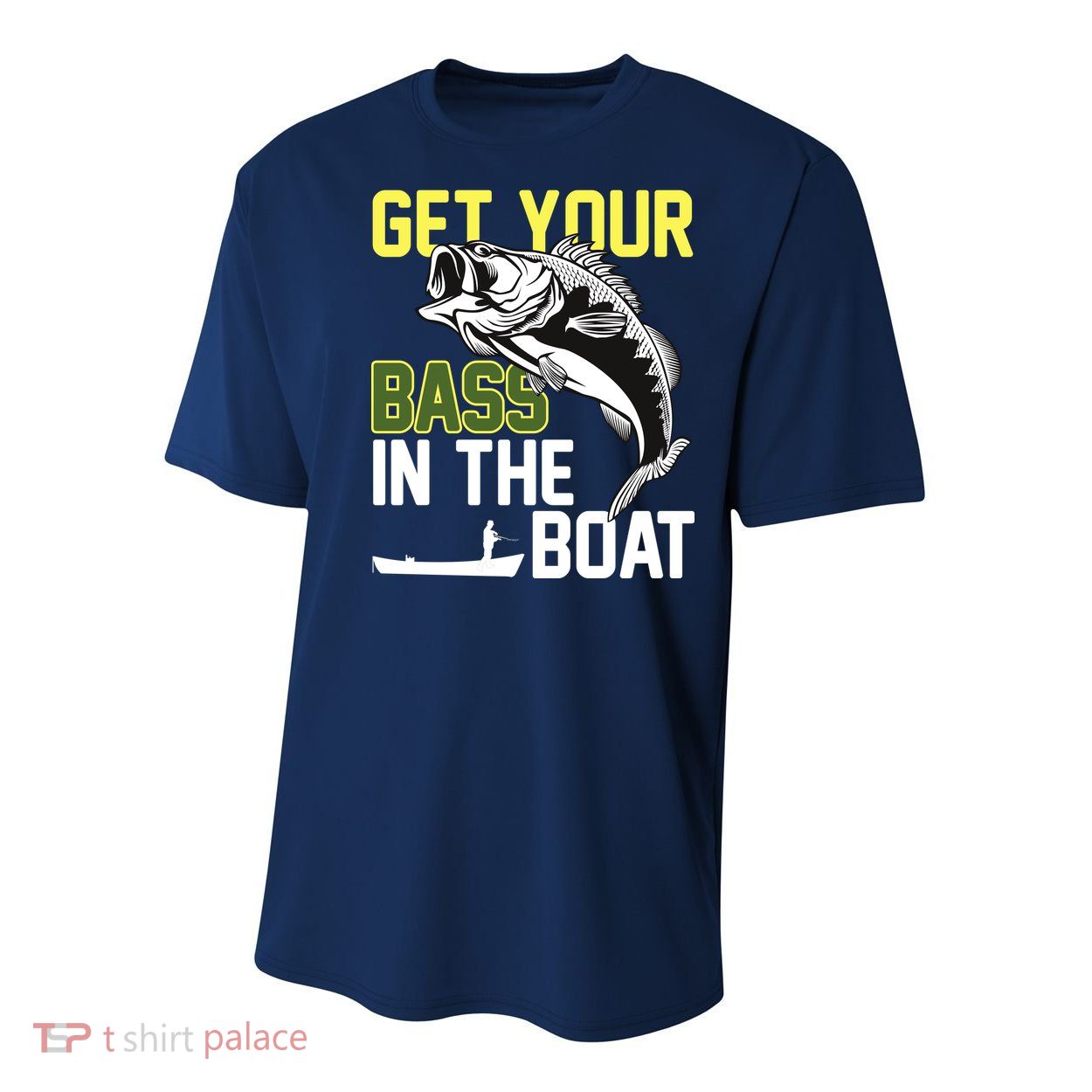 Get Your Bass In The Boat Youth Performance Sprint T-Shirt
