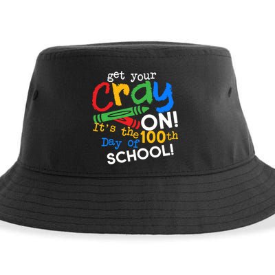 Get Your Cray On 100th Day Of School  Sustainable Bucket Hat