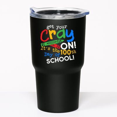 Get Your Cray On 100th Day of School Tumbler