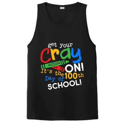 Get Your Cray On 100th Day of School PosiCharge Competitor Tank