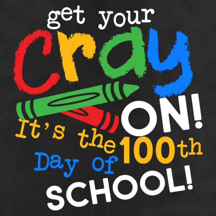 Get Your Cray On 100th Day of School Trucker Hat