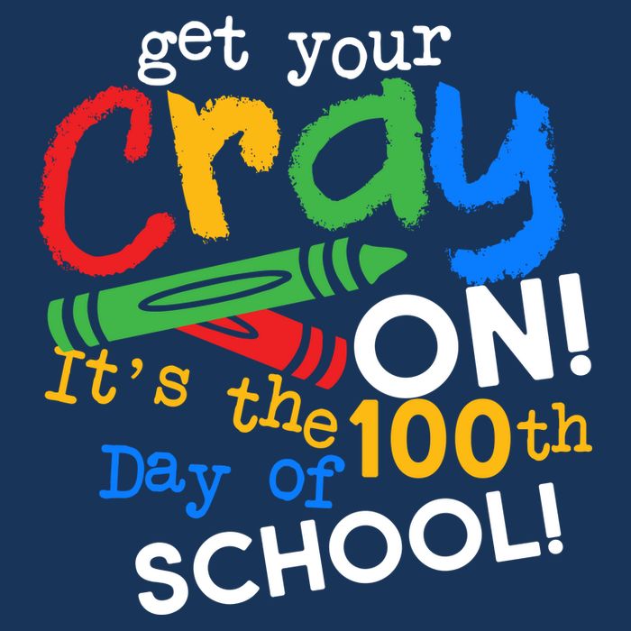 Get Your Cray On 100th Day of School 7-Panel Snapback Hat