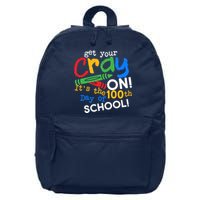 Get Your Cray On 100th Day of School 16 in Basic Backpack