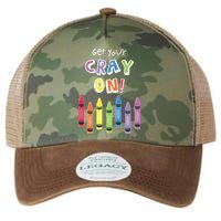 Get Your Cray On Crayon Legacy Tie Dye Trucker Hat