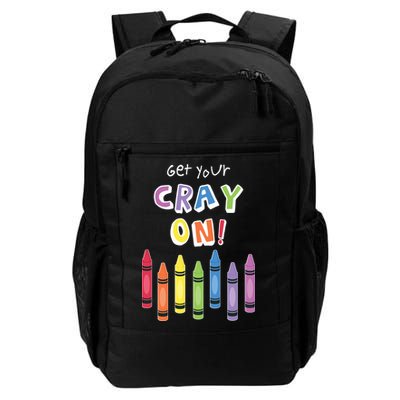 Get Your Cray On Crayon Backpack