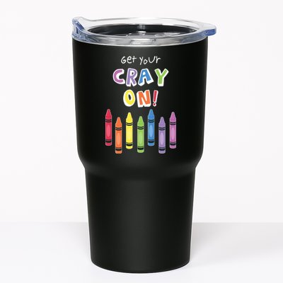 Get Your Cray On Crayon Tumbler