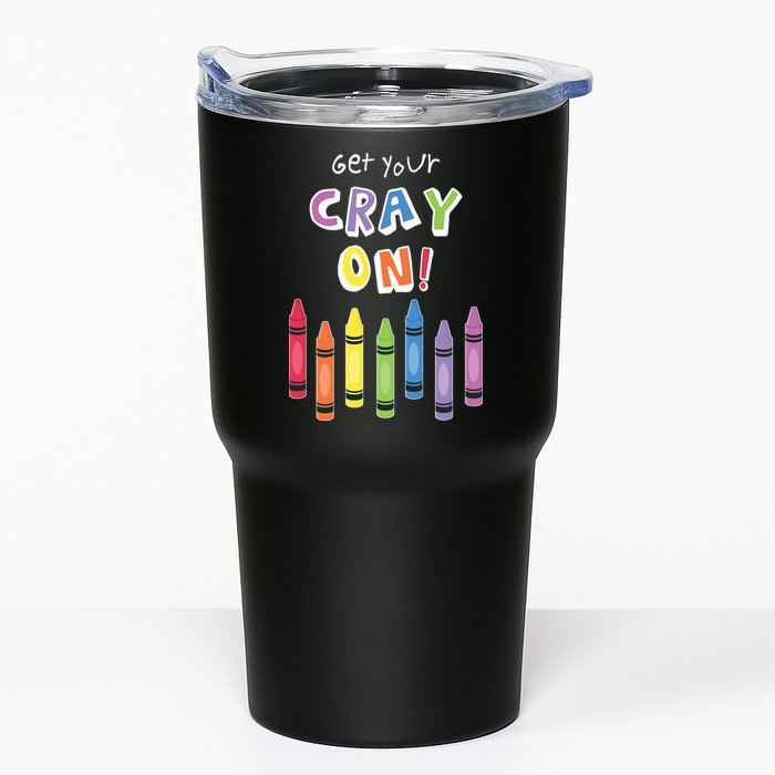 Get Your Cray On Crayon Tumbler
