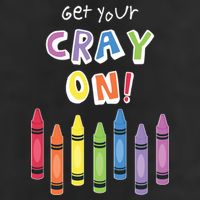 Get Your Cray On Crayon Hat