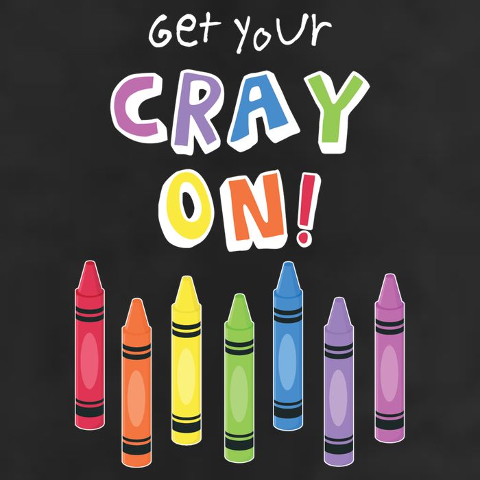 Get Your Cray On Crayon Hat