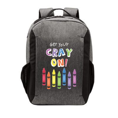Get Your Cray On Crayon Vector Backpack