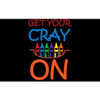 Get Your Cray On Crayon School Art Bumper Sticker