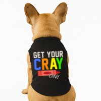 Get Your Cray-On! Fun Back To School Doggie Tank