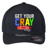 Get Your Cray-On! Fun Back To School Flexfit Unipanel Trucker Cap