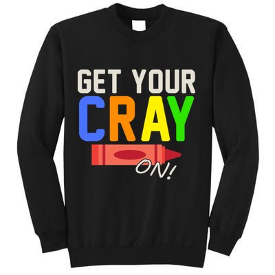 Get Your Cray-On! Fun Back To School Sweatshirt