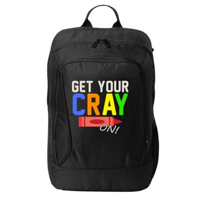 Get Your Cray-On! Fun Back To School City Backpack