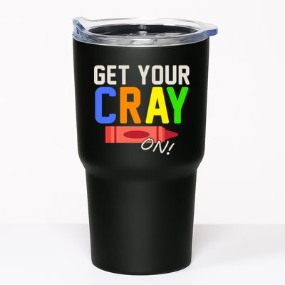 Get Your Cray-On! Fun Back To School Tumbler