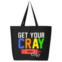 Get Your Cray-On! Fun Back To School 25L Jumbo Tote
