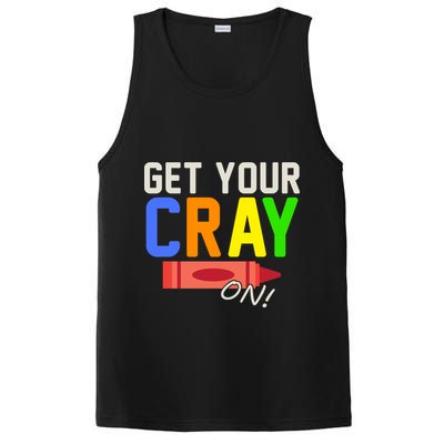 Get Your Cray-On! Fun Back To School PosiCharge Competitor Tank