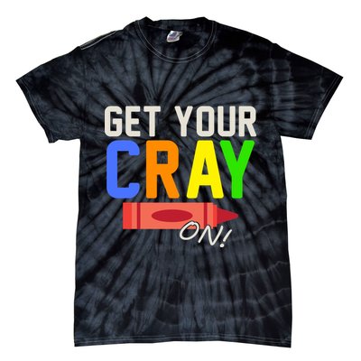 Get Your Cray-On! Fun Back To School Tie-Dye T-Shirt