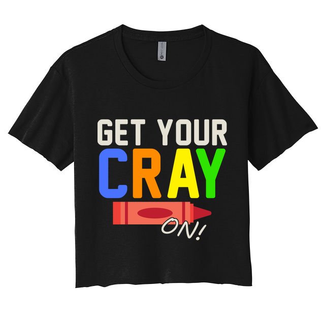 Get Your Cray-On! Fun Back To School Crop Top