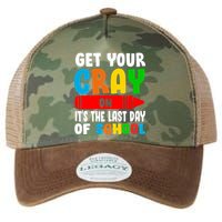 Get Your Crayon It's The Last Day Of School Legacy Tie Dye Trucker Hat