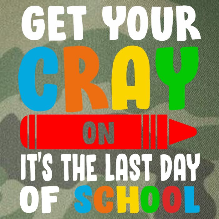 Get Your Crayon It's The Last Day Of School Legacy Tie Dye Trucker Hat