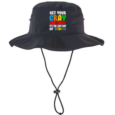 Get Your Crayon It's The Last Day Of School Bucket Hat