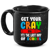 Get Your Crayon It's The Last Day Of School 15oz Campfire Ceramic Mug