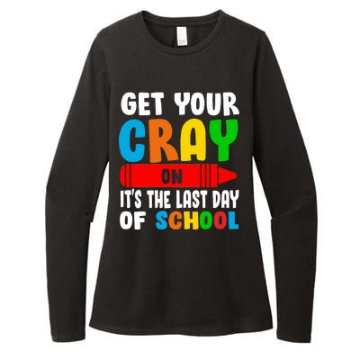 Get Your Crayon It's The Last Day Of School Womens CVC Long Sleeve Shirt